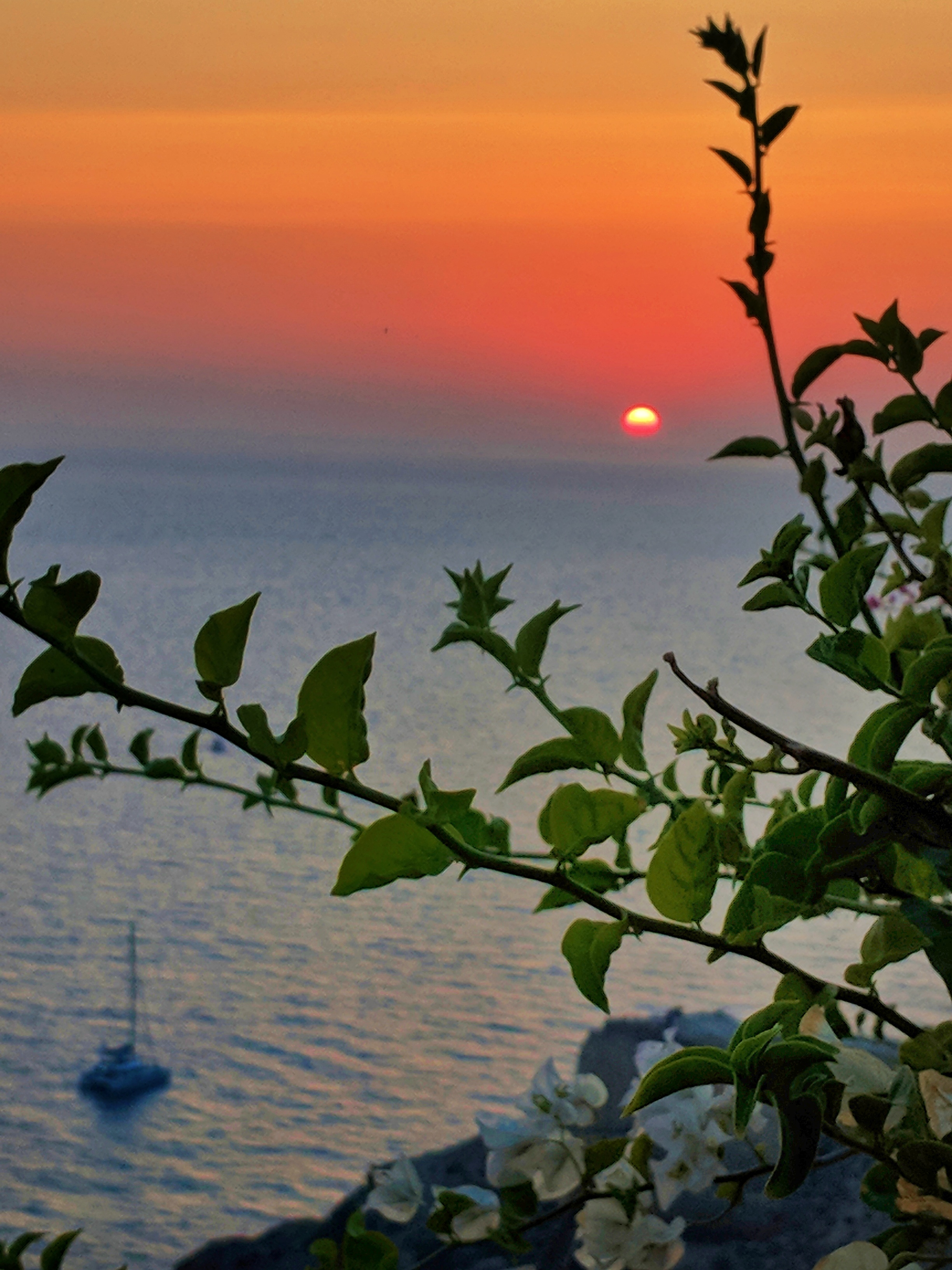 Sunset Oia Santorini